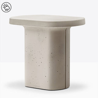Pedrali Caementum concrete coffee table outdoor h. 42 cm. - Buy now on ShopDecor - Discover the best products by PEDRALI design