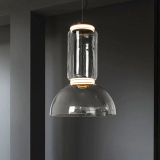 Flos Noctambule Suspension 1 Low Cylinder and Bowl suspension lamp - Buy now on ShopDecor - Discover the best products by FLOS design