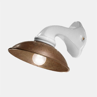 Il Fanale Mini Applique Ceramica Bianca wall lamp curva - Ceramic - Buy now on ShopDecor - Discover the best products by IL FANALE design