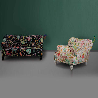 Seletti Botanical Diva Sofa sofa black - Buy now on ShopDecor - Discover the best products by SELETTI design
